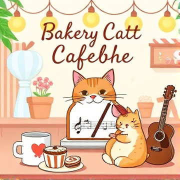 Bakery Cat Café-A-AI-singing