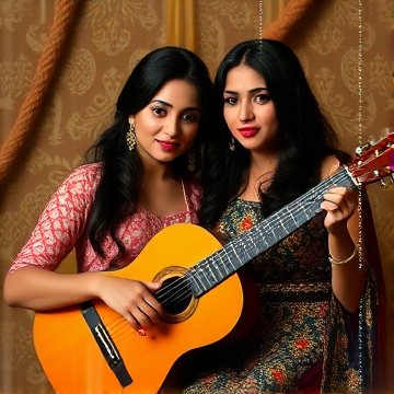 Sadia and Parmina-Sadiya-AI-singing