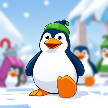 Otro unboxing de Club Penguin-Adrian-AI-singing