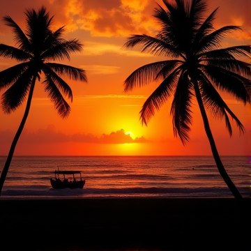 Sunset in Jamaica-Justin-AI-singing