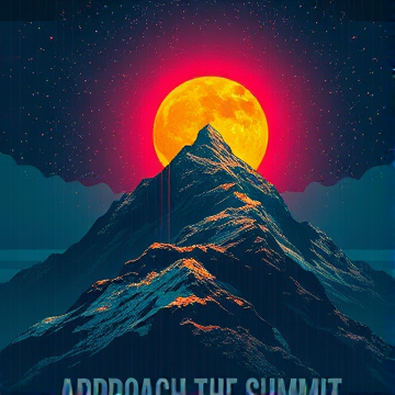 Approach the Summit - Psych rock, film score. GlitchMelody, DuetChoir-Jordan-AI-singing