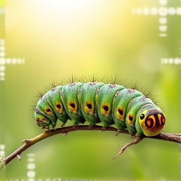 Two Caterpillars-EcoSips-AI-singing