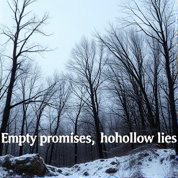 Empty promises, hollow lies-Sander-AI-singing