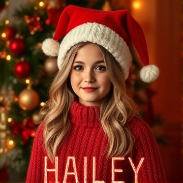 Hailey Smells Like Christmas-Fable-AI-singing