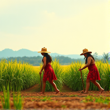 Carigara, an aton bungto, Iginpaparayaw, ginbubuligan niyo. Agrikultura nga maup-Abraham-AI-singing