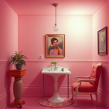 My Pink and White Room-Grace-AI-singing