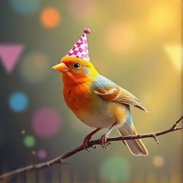 Happy Birthday, Bird-Sara-AI-singing