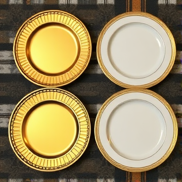 Gold and Empty Plates-Lily-AI-singing