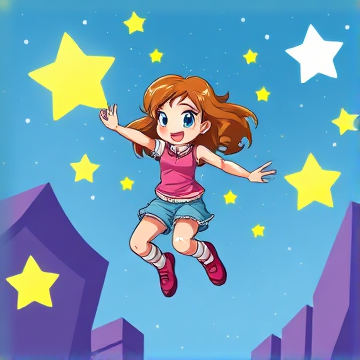 Jump High Little Star-Alex-AI-singing