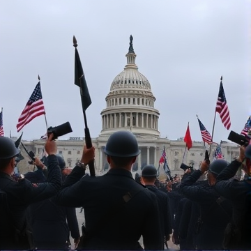 Standoff in the Capitol-Bill-AI-singing