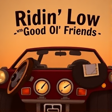 Ridin' Low with Good Ol' Friends-Justin-AI-singing