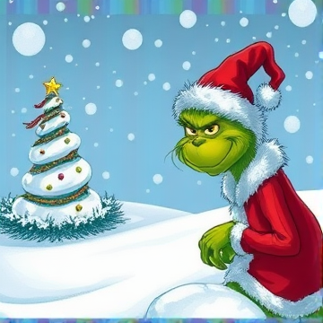 The Grinch Stole the Snow-Chris-AI-singing