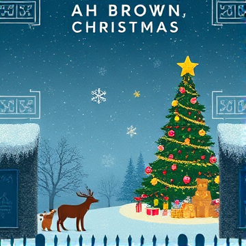 Ah Brown Christmas-Fazia-AI-singing