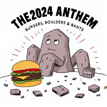 The 2024 Anthem: Burgers, Boulders & Bants-Nixon-AI-singing