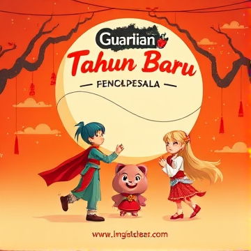 Selamat Tahun Baru dari Guardian Tales Indonesia-sahrul-AI-singing