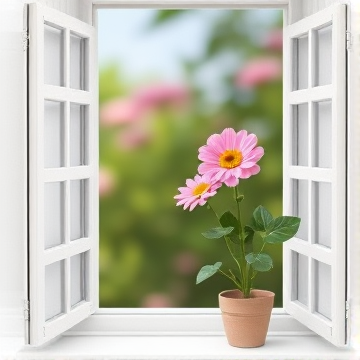 Flower in the Window-Connie-AI-singing