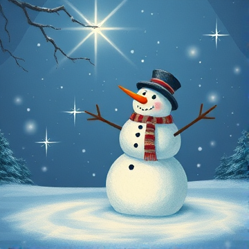 Miriam's Snowman-Darren Jonathan-AI-singing