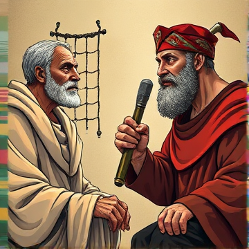 Moses vs John Calvin Rap Battle-hubben-AI-singing