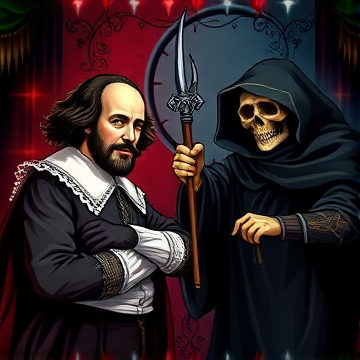 Shakespeare vs The Grim Reaper - Rap Battle-hubben-AI-singing