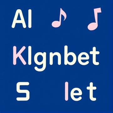 Alphabet song-Mel-AI-singing