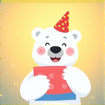 Polar Bear Birthday Song-BB-AI-singing