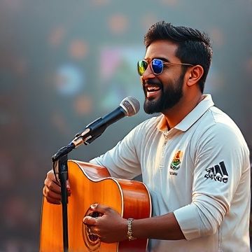 Ms dhoni-Jaswanth-AI-singing