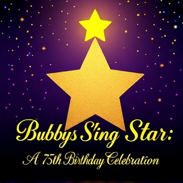 Bubby's Shining Star: A 75th Birthday Celebration-Batya-AI-singing