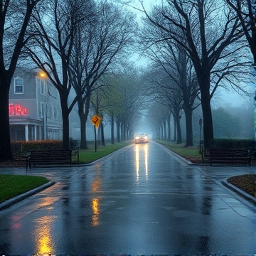 Rainy walk-Cookie-AI-singing