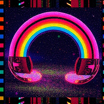 GLITTER TECHNO OVERDOSE (Underground Rainbow Trash Mix)-Ysilde-AI-singing