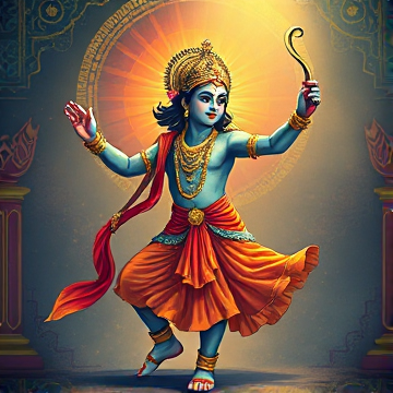 Krishna's Dance-Zachary-AI-singing