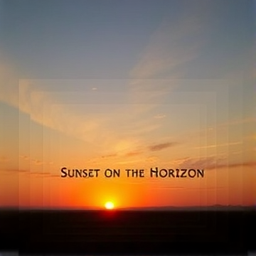 Sunset on the Horizon-Can-AI-singing