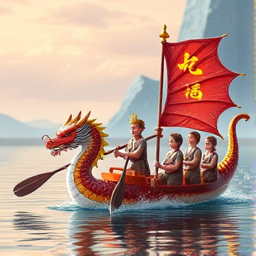 Dragon Boating Queen-Nixon-AI-singing