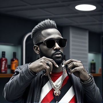 The Celebrity Barber Rap-Digitally-AI-singing