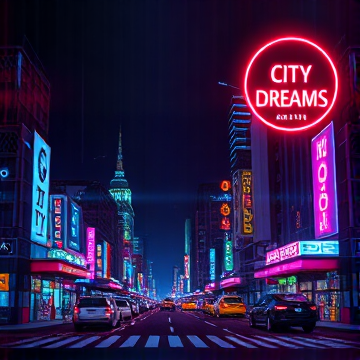 City Neon Dreams-imam-AI-singing