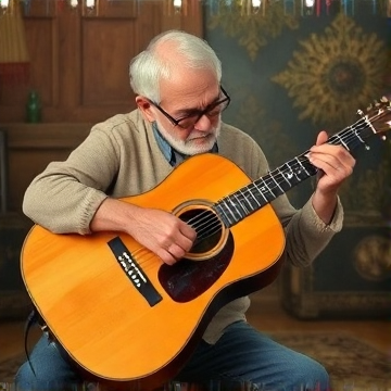 Grandpa's Old Guitar-Mafia-AI-singing