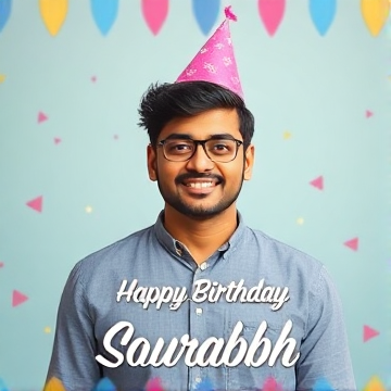 Happy Birthday Sourabh-Muntun-AI-singing