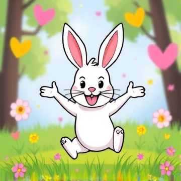 "Jumpy Bunny Hop Hop Hop"-TikTok-AI-singing