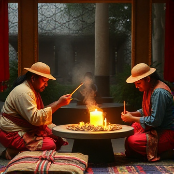 Ritual memanggil panglima kumbang-SGF-AI-singing