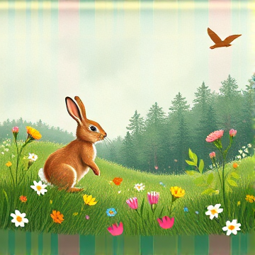 Rabbit in the Meadow-Mustafa-AI-singing