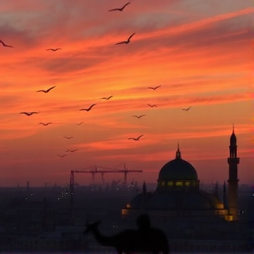 Moroccan Skies-florakitoma-AI-singing