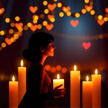 Candlelights and Kisses-johnreybaricasbuban-AI-singing