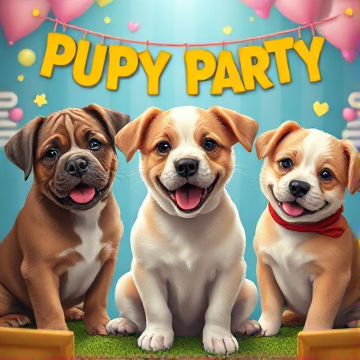 Puppy Party-mildredsimpson1297-AI-singing