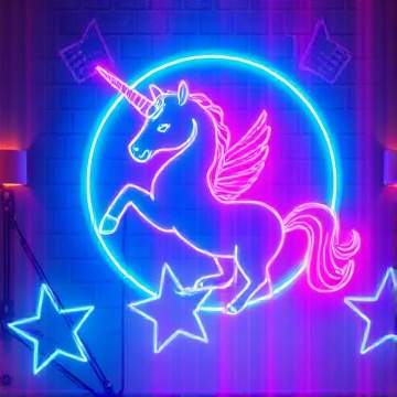 neon unicorn club-dimivalsamidou-AI-singing