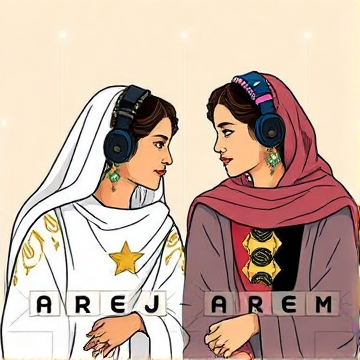 Areej and Hareem-harisahsan6-AI-singing