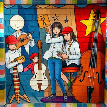 Mural-ChocolatePie-AI-singing