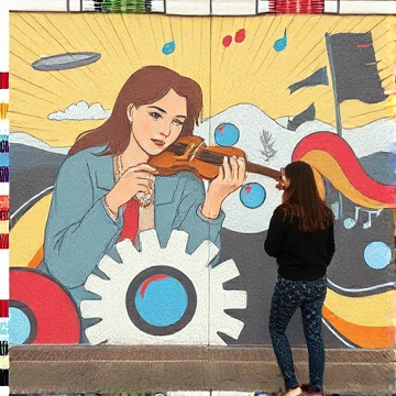 Mural-ChocolatePie-AI-singing