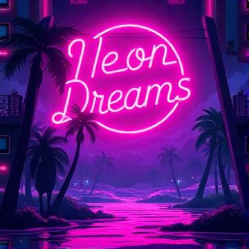 Neon Dreams-entchantix-AI-singing