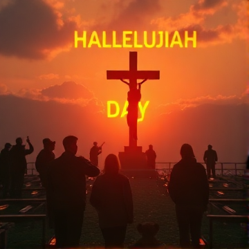 Hallelujah Day-teemalaty-AI-singing