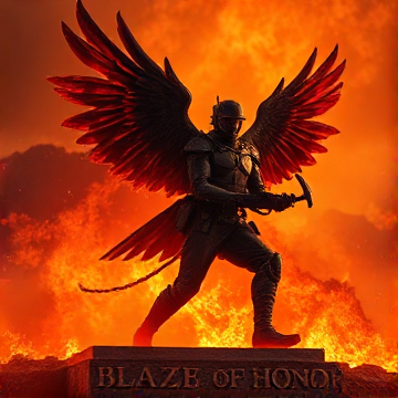 Blaze of honor-diklasarjay-AI-singing