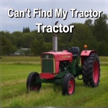 Can't Find My Tractor-lcdre6b-AI-singing